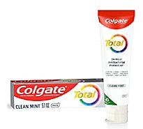 Colgate Total Toothpaste Clean Mint - 5.1 OZ