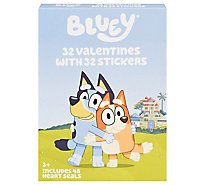 PMG Deluxe Sticker Bluey Cards - 32 Count