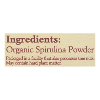 Imlak'esh Organics Spirulina Powder Organic - 14 Oz - Image 5