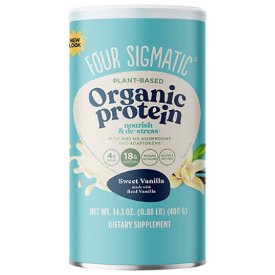 Four Sigmatic Vanilla Protein Powder - 14.1 Oz - Image 3