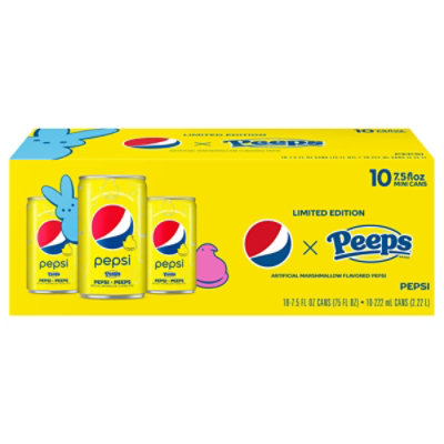 Pepsi Peeps Marshmallow Flavored Cola - 10-7.5 Fl. Oz. - Image 3