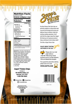 Zapp's Bourbon St. Smokey Sweet Thinz Chip - 8 Oz - Image 5