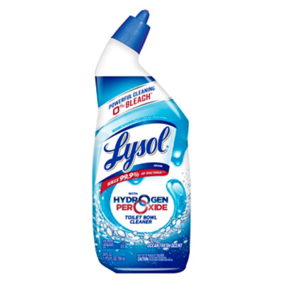 Lysol Spring Breeze Toilet Bowl Cleaner Power & Free With Hydrogen Peroxide - 24 Fl. Oz. - Image 2