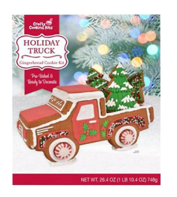 Truck Gingerbread Holiday Cookie Kit - 26.4 Oz - Image 1