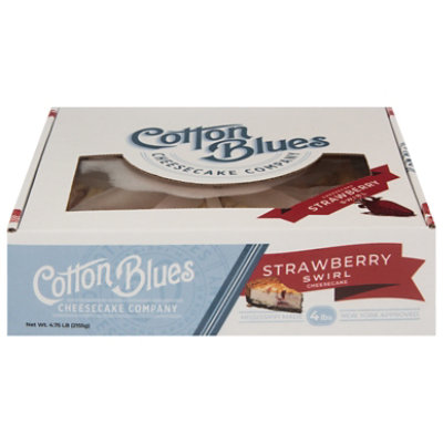 Strawberry Swirl Cheesecake - 76 Oz - Image 3