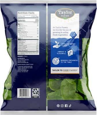 Taylor Farms Spinach - 16 Oz - Image 6