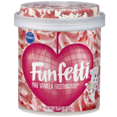 Pillsbury Funfetti Vanilla Frosting - Each - Image 1