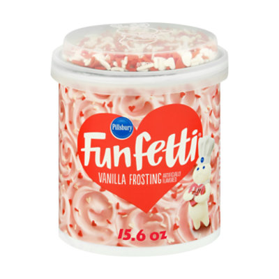 Pillsbury Funfetti Vanilla Frosting - Each - Image 1