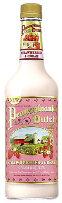 Pennsylvania Dutch Strawberries & Cream Liqueur - 750 Ml - Image 1
