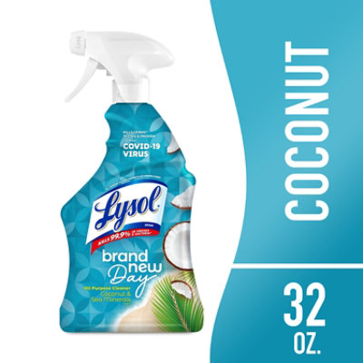 Lysol All Purpose Cleaner Coconut & Sea Minerals Spray - 32 Fl. Oz. - Image 1