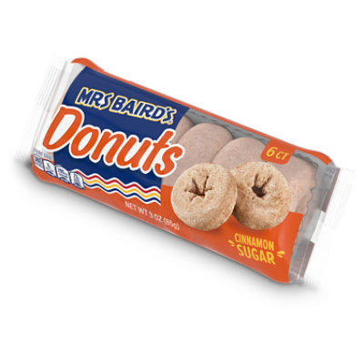 Mrs Bairds Cinnamon Sugar Donuts Single Multipack - 6-2.125 Oz - Image 2