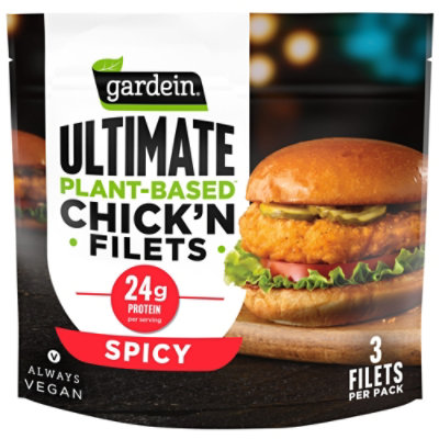 Gardein Ultimate Vegan Frozen Spicy Chick'n Filets - 15 Oz - Image 1