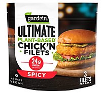 Gardein Ultimate Plant Based Vegan Frozen Spicy Chick'n Filets - 15 Oz