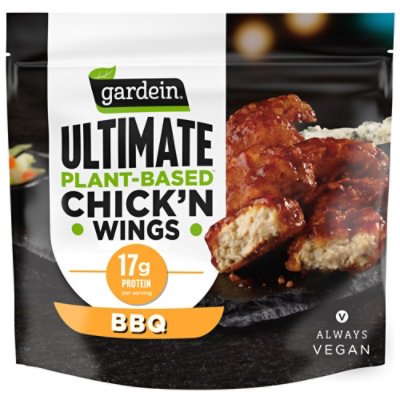 Gardein Ultimate Vegan Frozen BBQ Chick'n Wings - 14.6 Oz - Image 1
