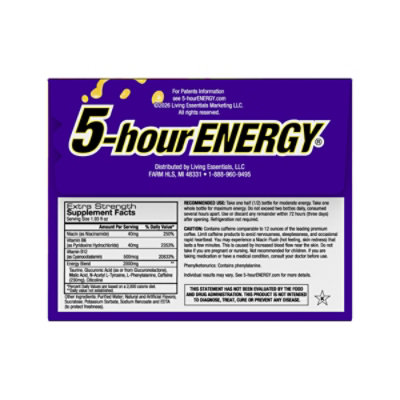 5-hour ENERGY Hawaiian Breeze Extra Strength - 6-1.93 Fl. Oz. - Image 5