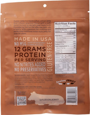 Fusion Jerky Original Hickory - 2.5 Oz - Image 6