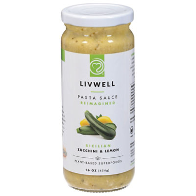 LIVWELL Sicilian Zucchini And Lemon Sauce - 16 Oz - Image 3