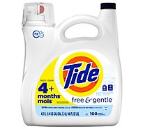 Tide Free & Gentle Liquid Detergent - 146 Fl. Oz.