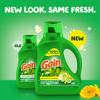 Gain Plus Aroma Boost Original Liquid Detergent Plus - 88 Fl. Oz. - Image 2