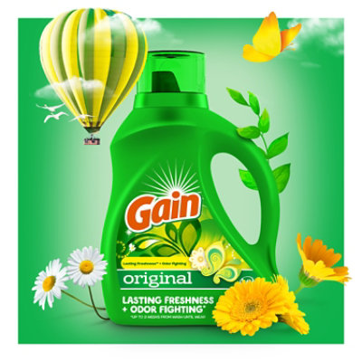 Gain Plus Aroma Boost Original Liquid Detergent Plus - 88 Fl. Oz. - Image 5