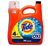 Tide Ultra Plus Oxi Original Liquid Detergent - 146 Fl. Oz.