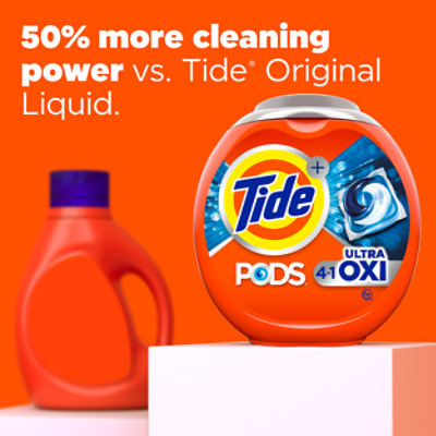 Tide 4 In 1 Ultra Oxi Original Pods - 57 Count - Image 3