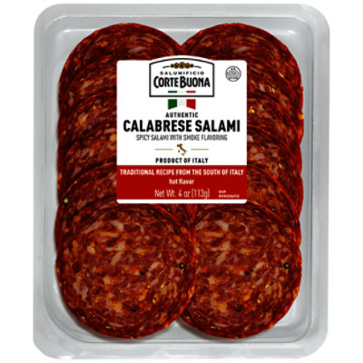 Corte Buona Calabrese Salami - 4 Oz - Image 1