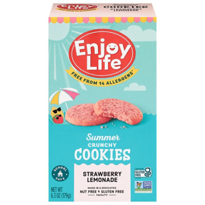 Enjoy Life Crunchy Strawberry Lemon Cookie - 6.3 Oz - Image 3