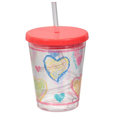 Signature SELECT Valentine Kids Straw Tumbler - Each - Image 1