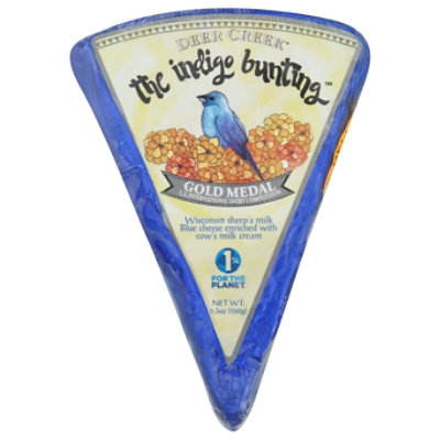 Deer Creek Cheese Indigo Bunting - 5.3 Oz - Image 1