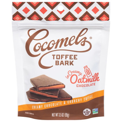 Cocomels Oatmilk Chocolate Toffee Bark - 3.5 Oz - Image 2