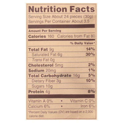 Lebby Snacks Chickpea Mocha Chocolate Covered - 3.5 Oz - Image 4