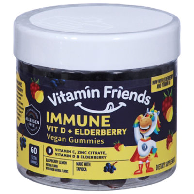 Vitamin Friends Immune Gummies - 60 Count - Image 3