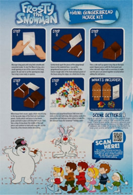 Mini Frosty The Snowman Gingerbread Kit - 7 Oz - Image 6