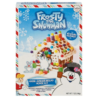 Mini Frosty The Snowman Gingerbread Kit - 7 Oz - Image 1