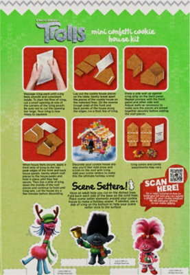 Trolls Mini Confetti Cookie House Kit - 7 Oz - Image 6