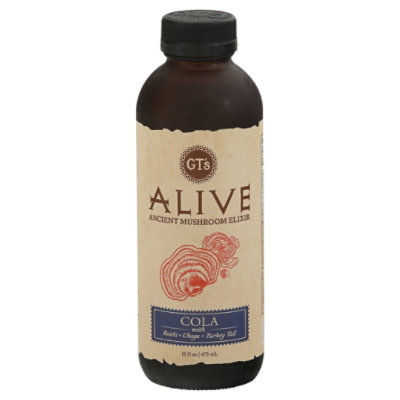 Alive Mushroom Elixir Cola - 16oz - Image 2
