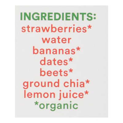 Sweet Nothings Kid Strawberry Beet Smoothie - 12 Fl. Oz. - Image 4