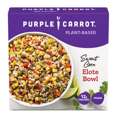 Purple Carrot Sweet Corn Elote Bowl - 10.75 Oz - Image 1