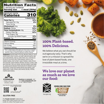 Purple Carrot Veggie Maple Chipotle Bowl - 10.75 Oz - Image 6