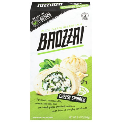 Baozza Cheese Spinach Multipack Appetizer - 2-6.5 Oz - Image 3