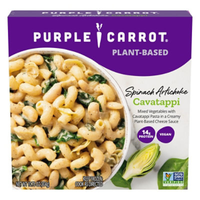 Purple Carrot Plant Based Cavatappi Spinach Artichoke - 10.75 Oz - Image 1