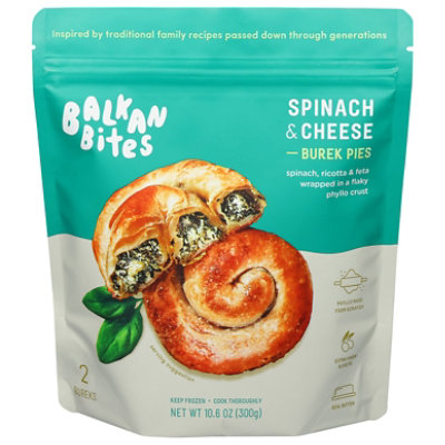 Balkan Bites Spinach Cheese Burek Pies - 10.6 Oz - Image 2