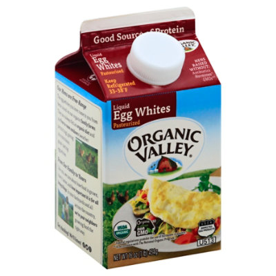 Organic Valley Egg Whites - 16 Oz - Image 1