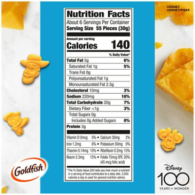 Goldfish Disney 100th Cheddar Crackers - 6.6 Oz - Image 4