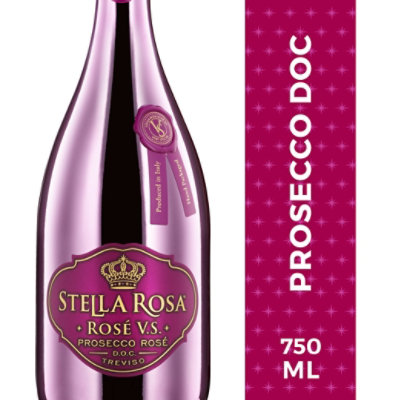 Stella Rosa Rose Vs Prosecco Rose Wine - 750 Ml - Image 1