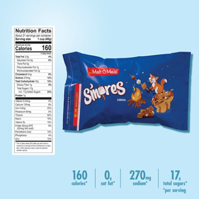 Malt-O-Meal Smores Cereal Bag - 30 Oz - Image 5