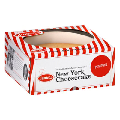 Junior's 6 Inch Pumpkin Cheesecake - 1.5 Lb - Image 1