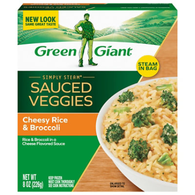 Green Giant Cheesy Rice & Broccoli in Cheese Flavored Sauce - 8 Oz - Image 1