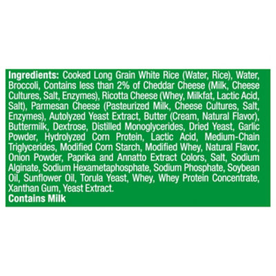 Green Giant Cheesy Rice & Broccoli in Cheese Flavored Sauce - 8 Oz - Image 4
